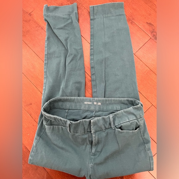 Old Navy Pixie Ankle Pants, Teal, Size 2 - Picture 7 of 8